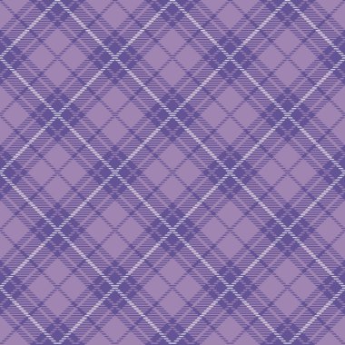 Ultra Violet Tartan Seamless Modeli