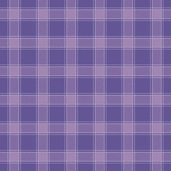 Ultra Violet Tartan sömlösa mönster — Stock vektor