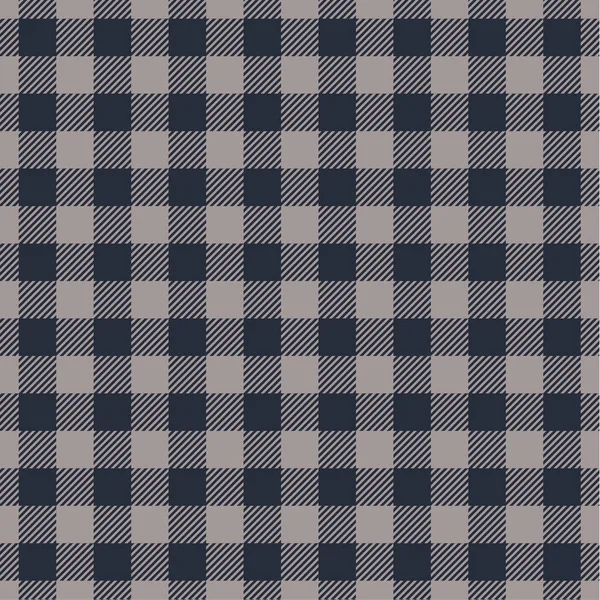 Denim sfumato e Navy Blazer Tartan Plaid Seamless Pattern . — Vettoriale Stock