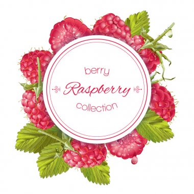 Ahududu yuvarlak afiş