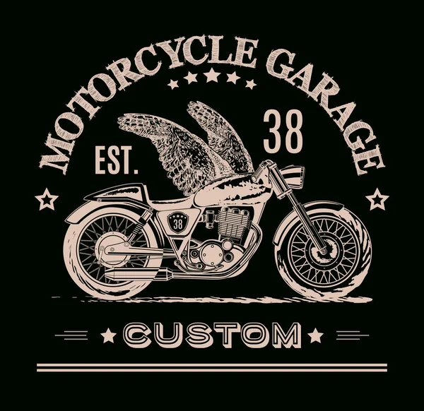 Motorcycle graphic banner — Stock Vector © PurpleBird18 #140745424