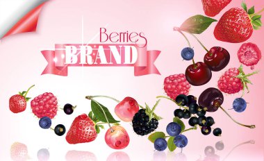 Berry mix düşen afiş