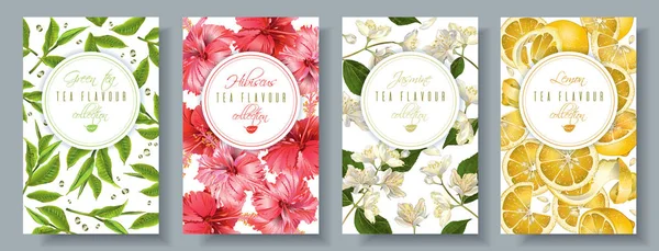 Çay lezzet afiş seti