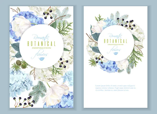 Hidrangea kış afiş