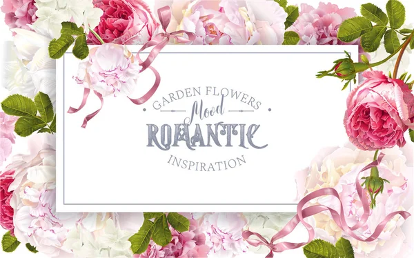 Romantik Bahçe çerçeve