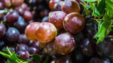 Olgun üzüm makro