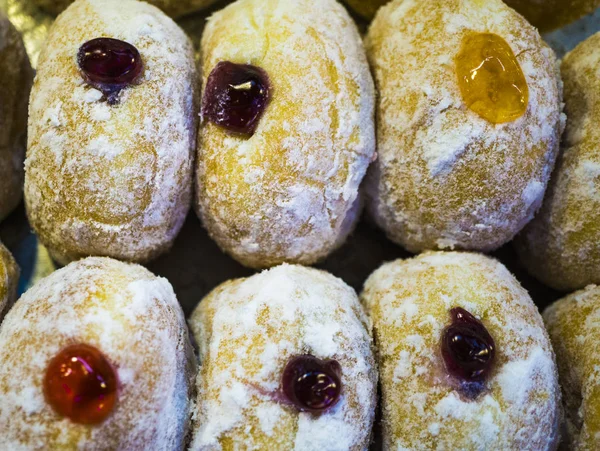 Γλυκό donuts μαρμελάδα Royalty Free Εικόνες Αρχείου