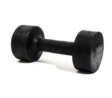 izole dumbbell siyah