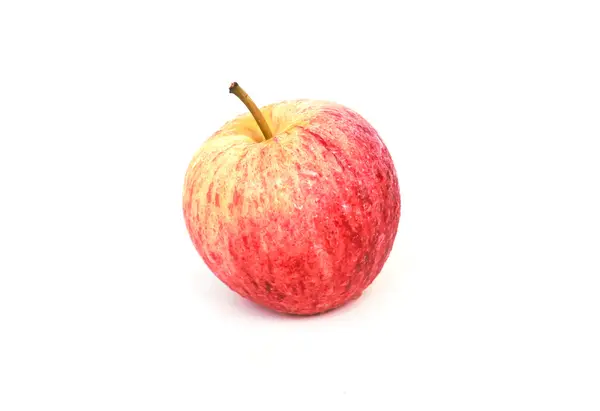 Jabłko izolowane na białym. — Zdjęcie stockowe