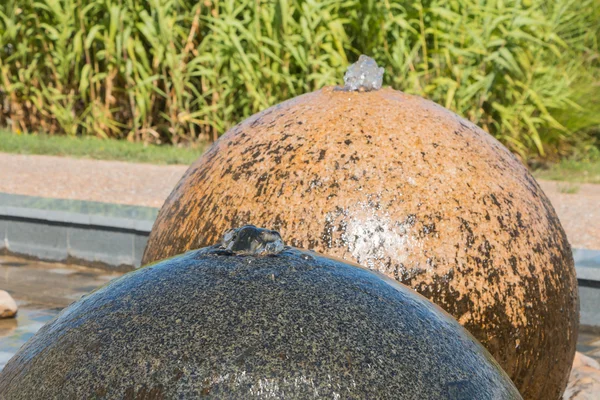 swimming stone sphere fountains