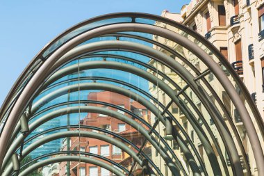 Bilbao, İspanya'nın şehirde metro istasyonu