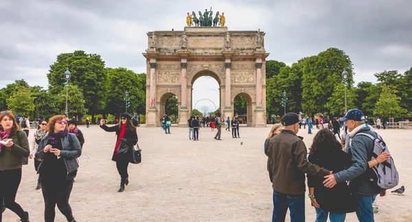 Arc de triomphe du karusell i paris — Stockfoto