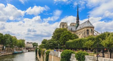 Geniş atış Notre-Dame Katedrali Paris, Fransa 
