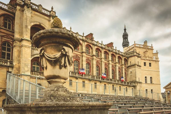 Détail de l'architecture du château Renaissance de Saint Ge — Photo