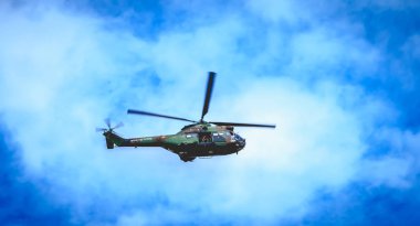 Sa330 Puma helikopter ordusunun Sud-Havacılık şirketinden