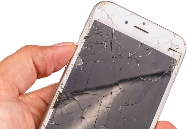 Yakın kadar bir iphone Apple Inc işaretinin 6s izole