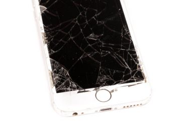 Kırık iphone Apple Inc şirketi tarafından geliştirilen 6s