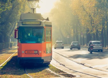 eski tramvay hattı 12 şirket Azienda Trasporti Milanesi circu