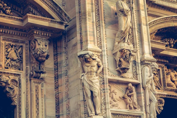 Gevel van de kathedraal van de geboorte van de Heilige Maagd van — Stockfoto