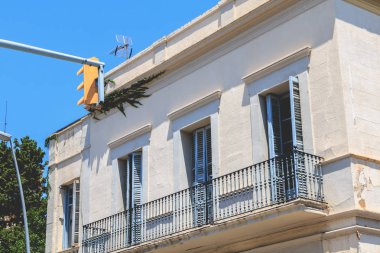 tipik bir konut binasının mimari detay