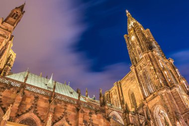 Strazburg Notre-Dame Katedrali mimari detay
