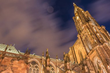 Strazburg Notre-Dame Katedrali mimari detay