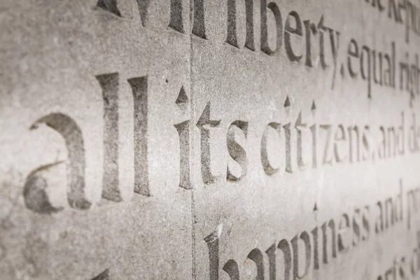 Dettaglio architettonico del memoriale di guerra Arbor Hill Memorial a Dubl — Foto Stock