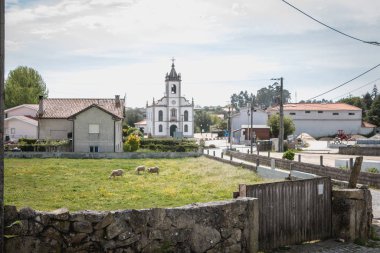 Vila Cha Vaftizci Kilisesi 'nin mimari ayrıntıları.