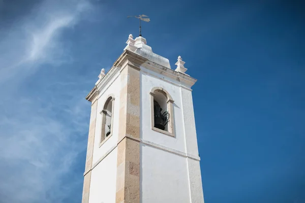 Architectural detail of Matriz Church in downtown Albufeira — 스톡 사진