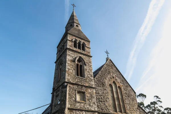 Architektonisches Detail der anglikanischen Kirche von St. Mary in howth, ire — Stockfoto