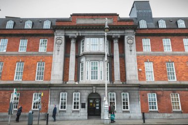 Carnegie Merkezi 'nin mimari detayları Dublin' de.