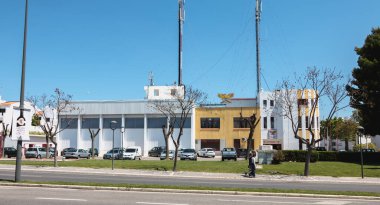 Şehrin gönüllü itfaiye istasyonu Albuf 'un dış görünüşü