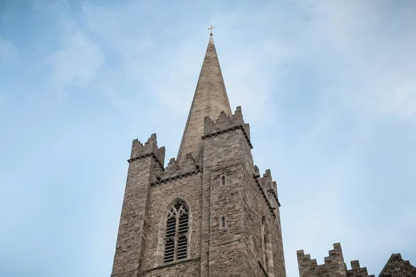 Architektonisches Detail Der Patrick Kathedrale Dublin Irland — Stockfoto