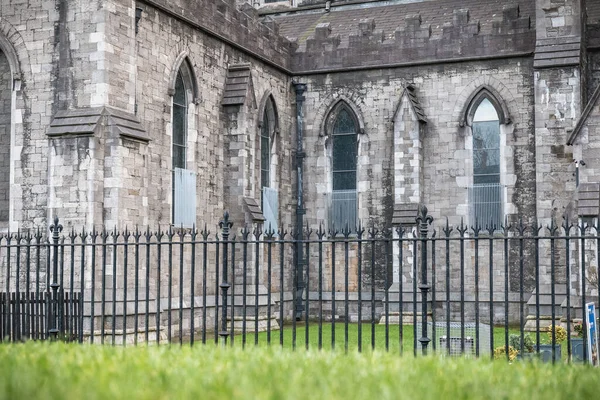 Dublin Írország 2019 Február Szent Patrik Székesegyház Utcai Hangulata Építészete — Stock Fotó