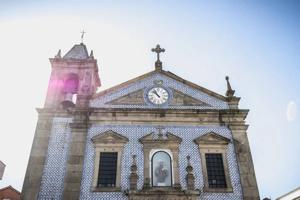 Ovar Portugal Februari 2020 Arkitektonisk Detalj Saint Anthony Church Igreja — Stockfoto