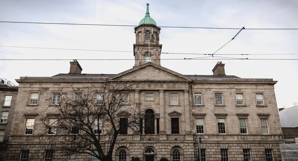 Dublín Irlanda Febrero 2019 Detalle Arquitectura Del Hospital Rotunda Sala — Foto de Stock