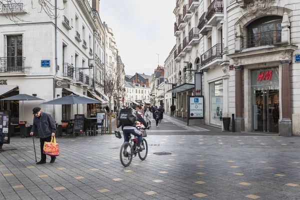 Тур Франція Лютого 2020 Року Вуличне Життя Архітектура Вулиці Пішоходів — стокове фото