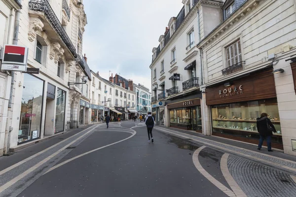 프랑스 2020 역사적 중심의 보행자 도로의 건축물 — 스톡 사진