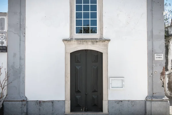 Moncarapacho Portugal May 2018 Architecture Small Church City Centre Church — 图库照片