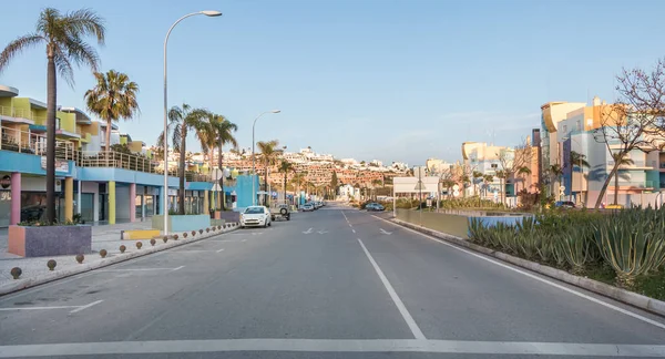 Albufeira Portugal Mai 2018 Vue Une Rue Dans Quartier Moderne — Photo