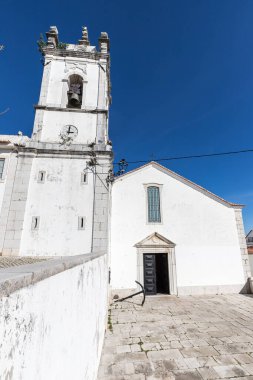 Portekiz, Sesimbra 'daki Matriz Kilisesi' nin mimari detayları.