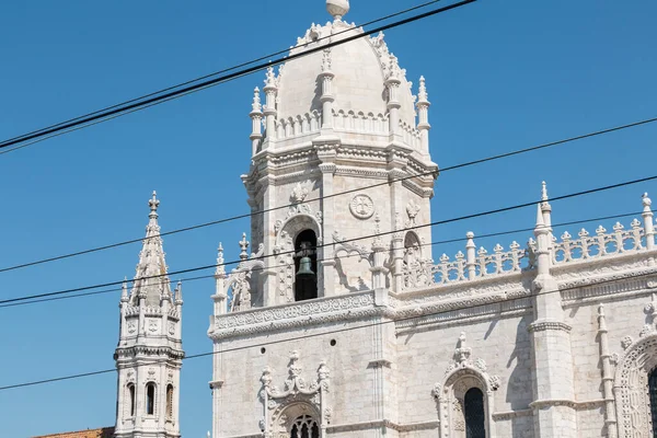 Arkitektonisk Detalj Den Heliga Kyrkan Belem Igreja Santa Maria Belem — Stockfoto
