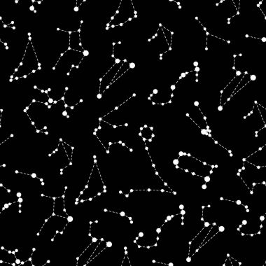 Raster resim. Astronomi farklı takımyıldızlar 