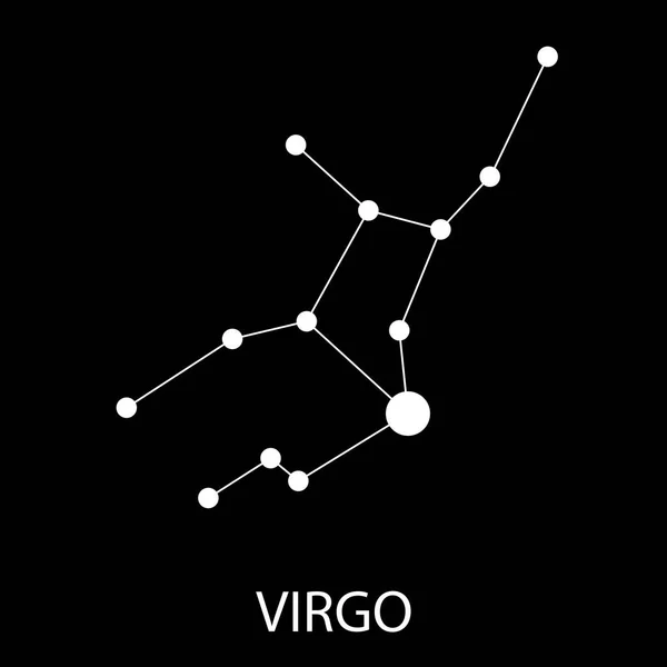 Illustrazione più veloce. Segno zodiacale Vergine — Foto Stock