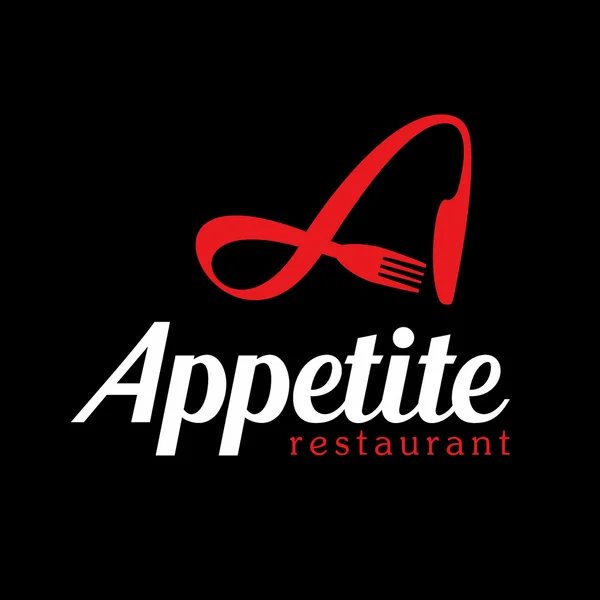 Logo pour restaurant — Image vectorielle