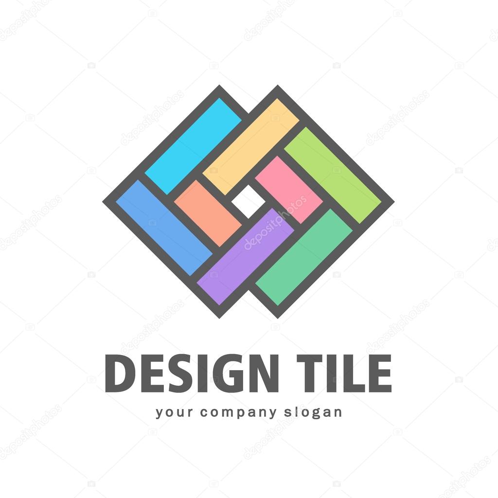 Logo of ceramic tiles