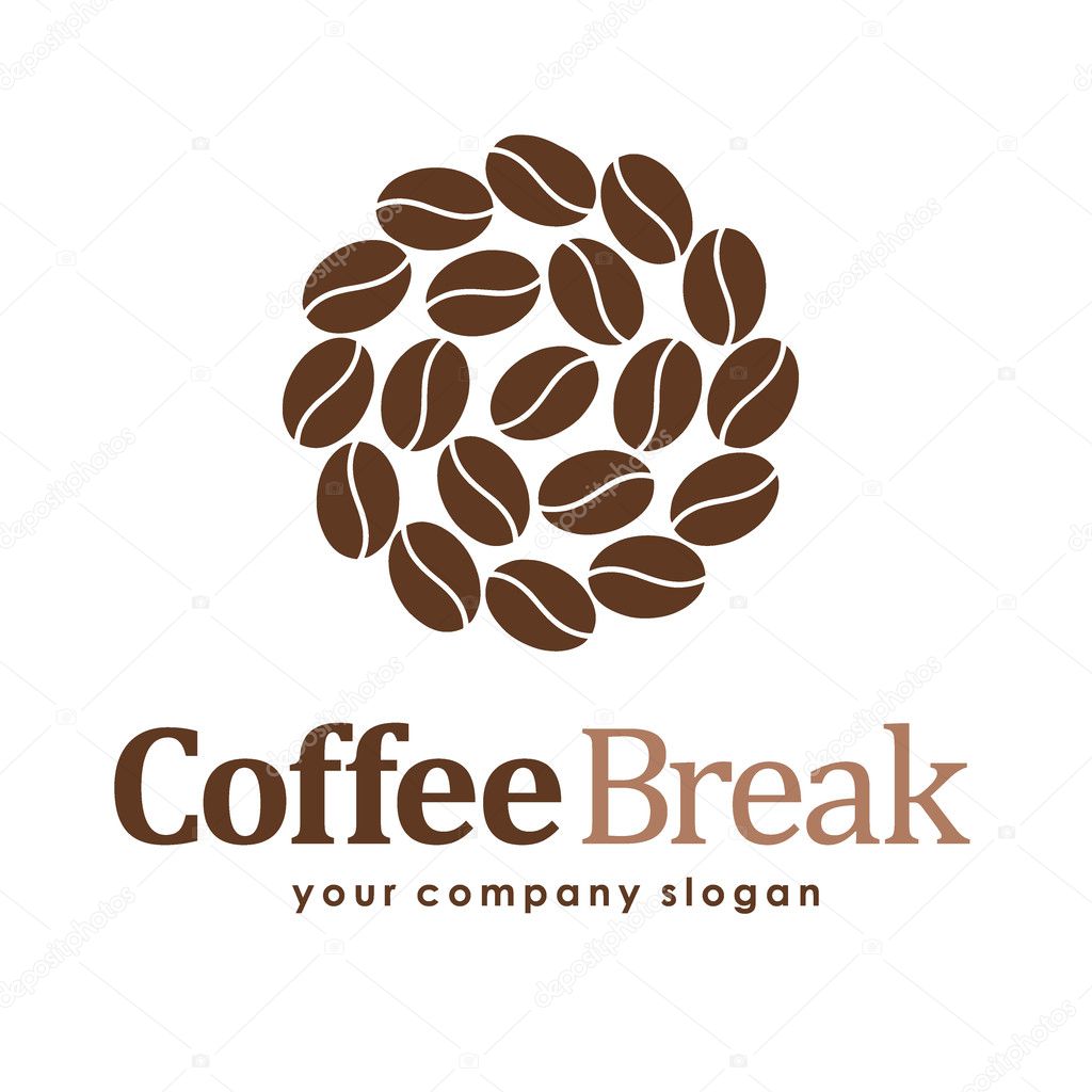 Coffee Break Logo. Vector Design Concept Stock Vector Image by ©kar
