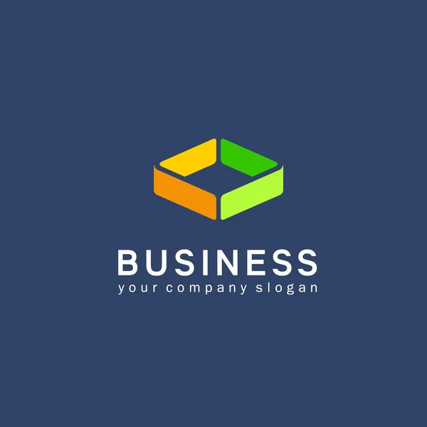 Vector logo design for business — Stock Vector