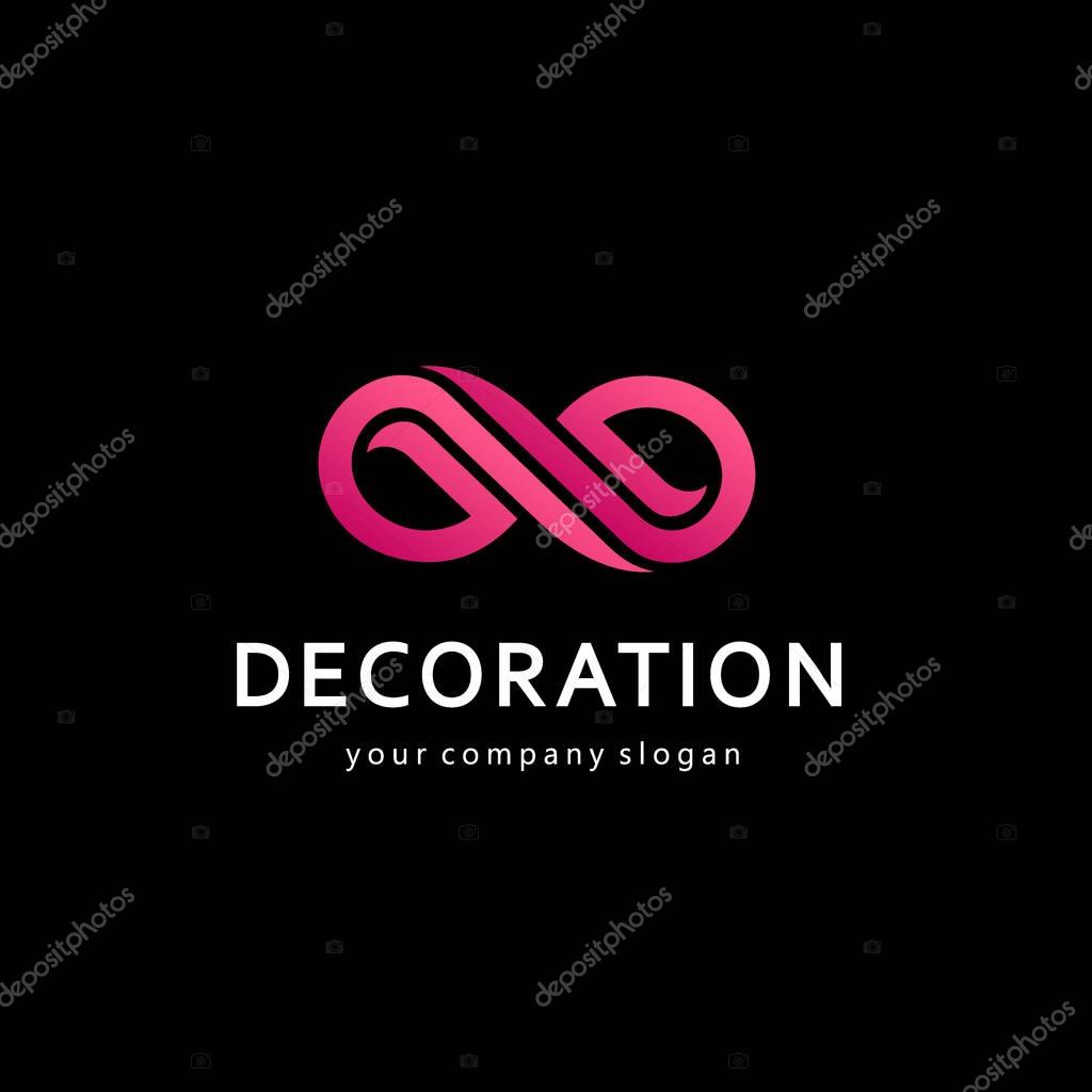 Vector log design for interior, decor and home decoration