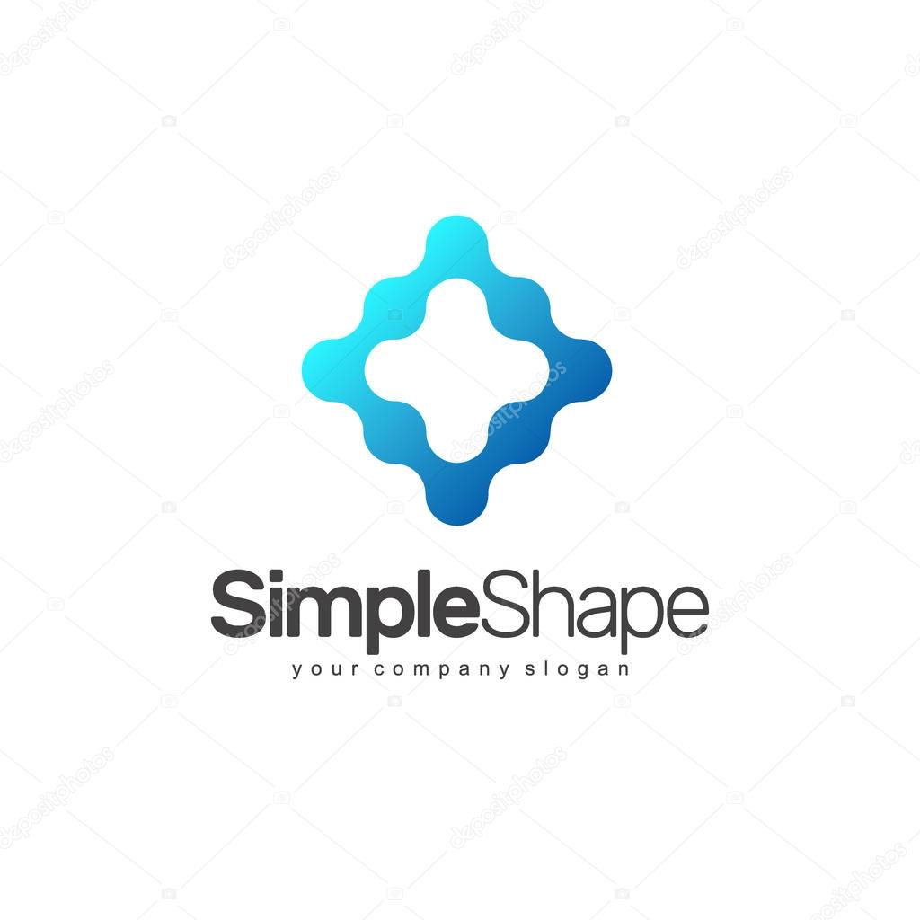Vector logo design for business.
